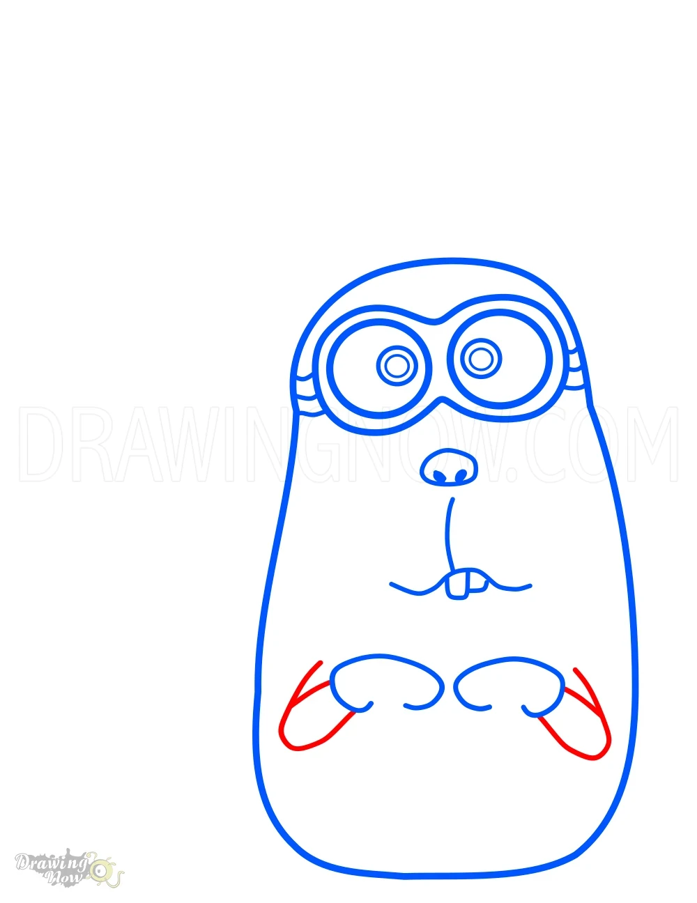 How to Draw Minions 2 Rabbit Kevin Step 7 2