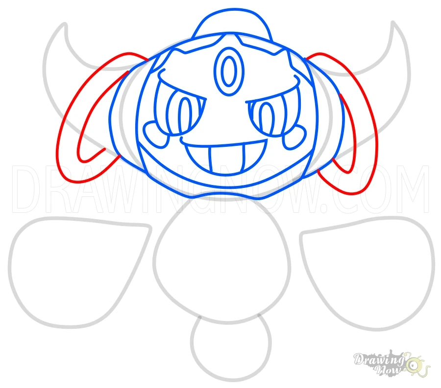How to Draw Pokemon Hoopa Rings