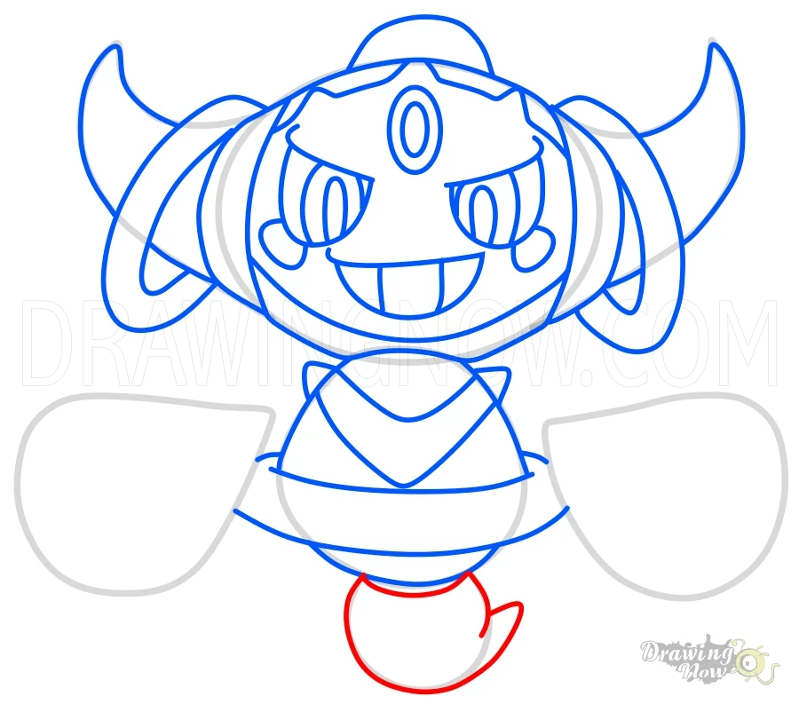 How to Draw Pokemon Hoopa Tail