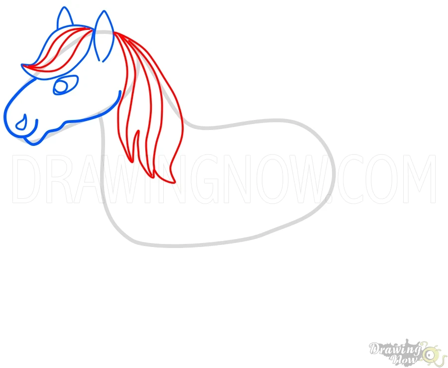 How to Draw a Horse Mane